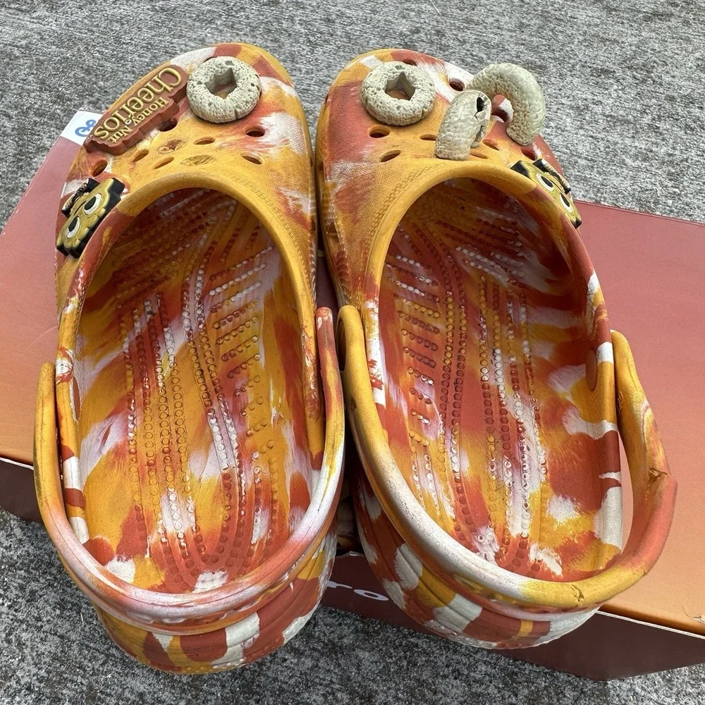 Crocs X Honey Nut Cheerios Classic Clog Kids Size 3 Limited Edition Collab